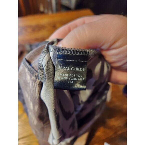 Feral Childe Silk boho  Dress sz Medium - Picture 4 of 6